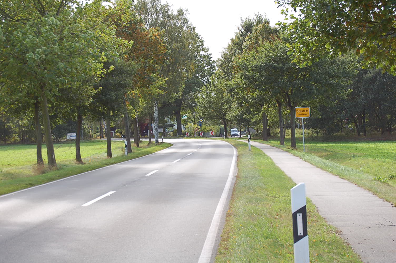 Von Dierstorf nach Drestedt Bahnhof