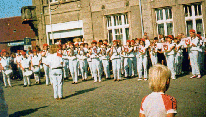 Fanfarenzug Putlitz im Standspiel